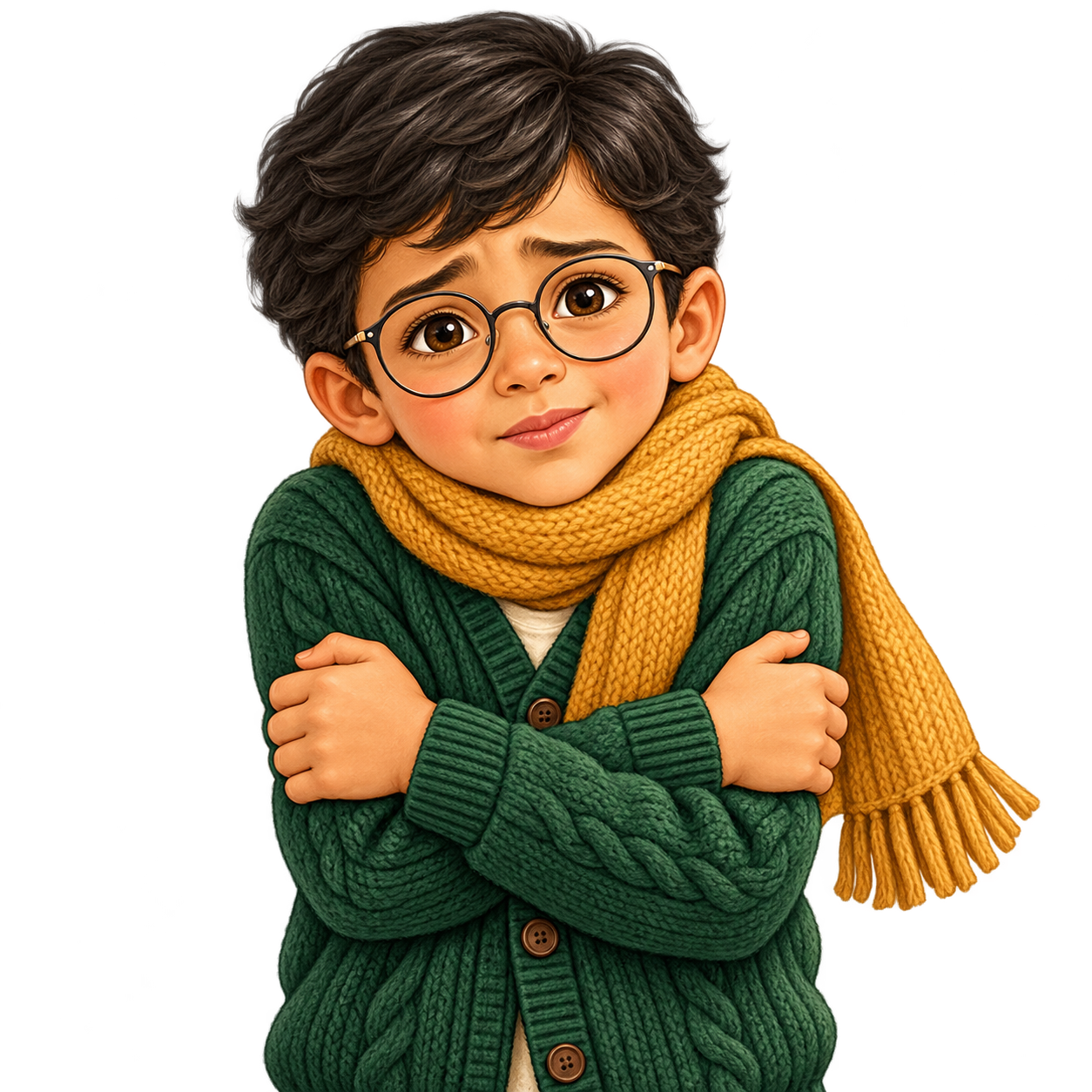 أشعر بالبرد.